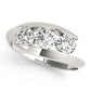 3-Stone Bypass Engagement Rings