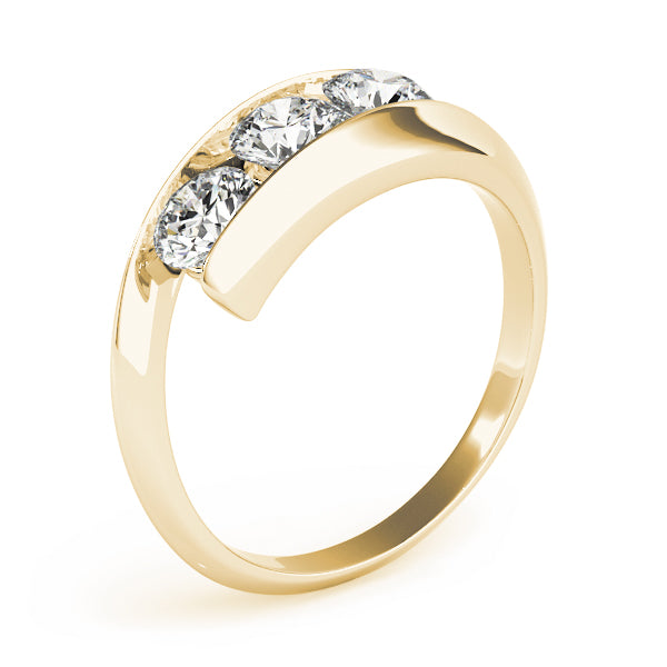 3-Stone Bypass Engagement Rings