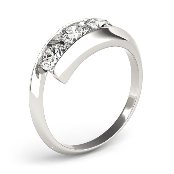 3-Stone Bypass Engagement Rings