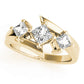 ENGAGEMENT RINGS 3 STONE PRINCESS