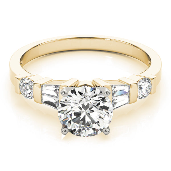 Fancy Shape Baguette Engagement Ring