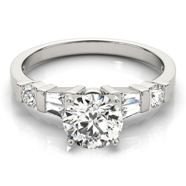 Fancy Shape Baguette Engagement Ring
