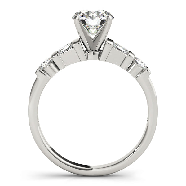 Fancy Shape Baguette Engagement Ring
