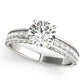 ENGAGEMENT RINGS SINGLE ROW PRONG