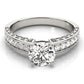 ENGAGEMENT RINGS SINGLE ROW PRONG