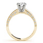 ENGAGEMENT RINGS SINGLE ROW PRONG