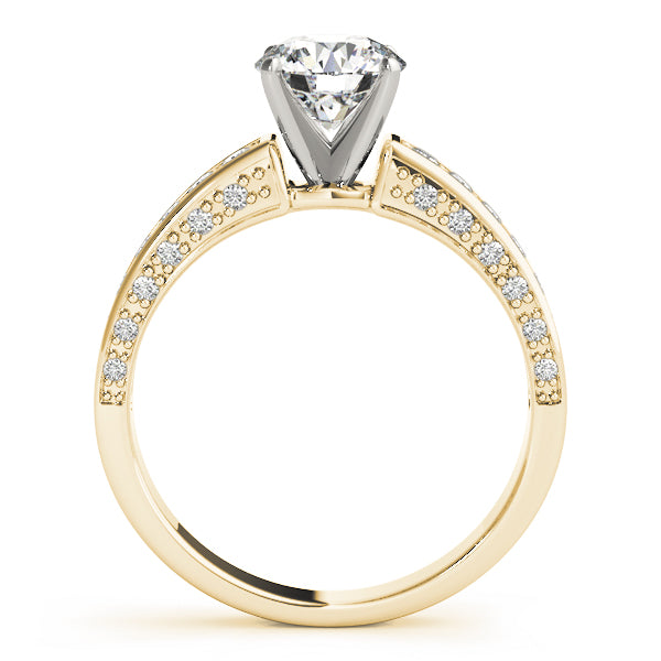 ENGAGEMENT RINGS SINGLE ROW PRONG