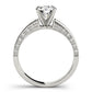 ENGAGEMENT RINGS SINGLE ROW PRONG