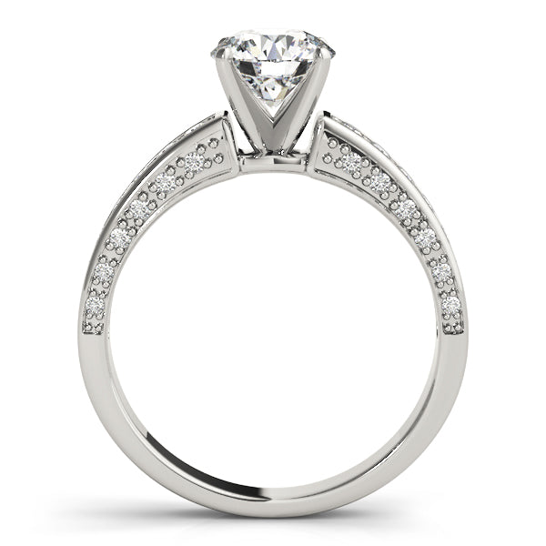 ENGAGEMENT RINGS SINGLE ROW PRONG