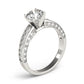 ENGAGEMENT RINGS SINGLE ROW PRONG