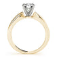 Bypass Prong Set Engagement Ring