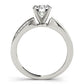 Bypass Prong Set Engagement Ring