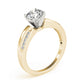 Bypass Prong Set Engagement Ring