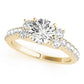 ENGAGEMENT RINGS CLUSTER SIDES