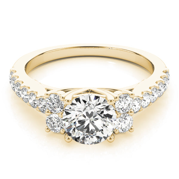 ENGAGEMENT RINGS CLUSTER SIDES