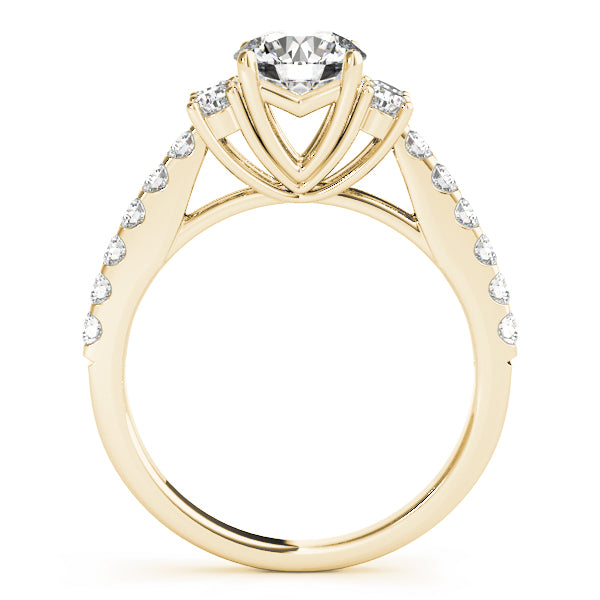 ENGAGEMENT RINGS CLUSTER SIDES