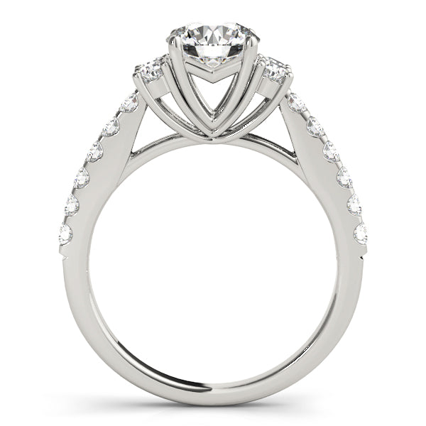 ENGAGEMENT RINGS CLUSTER SIDES