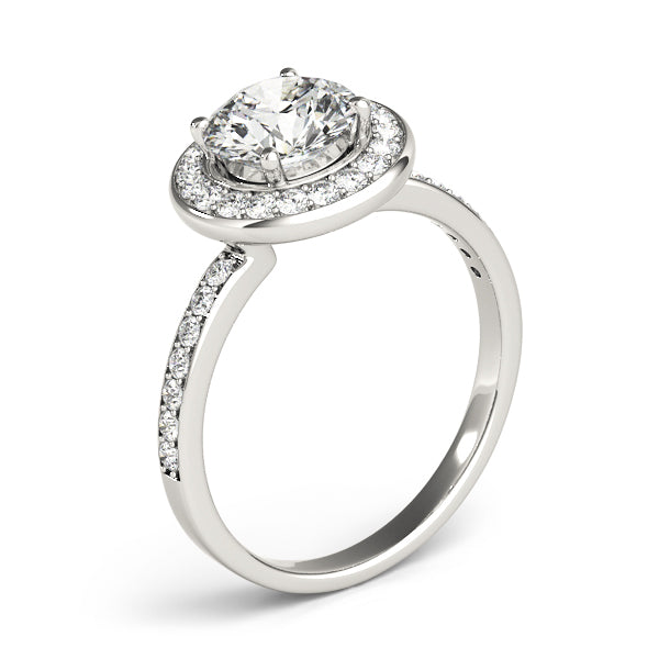 ENGAGEMENT RINGS HALO ROUND