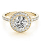 ENGAGEMENT RINGS HALO ROUND