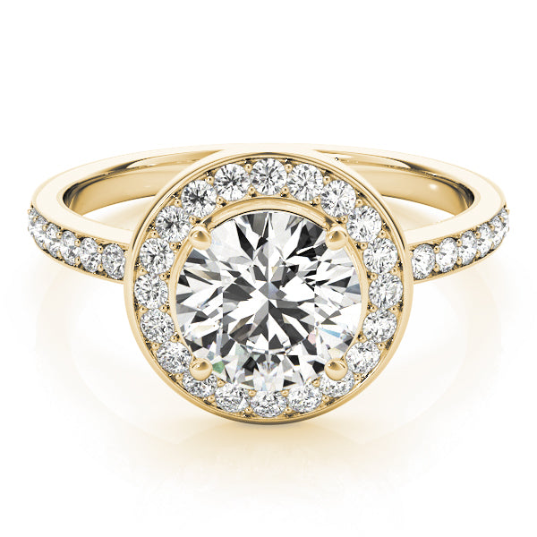 ENGAGEMENT RINGS HALO ROUND