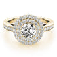 ENGAGEMENT RINGS HALO ROUND