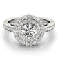 ENGAGEMENT RINGS HALO ROUND