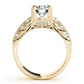 Vintage Inspired Filigree Engagement Ring
