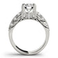 Vintage Inspired Filigree Engagement Ring