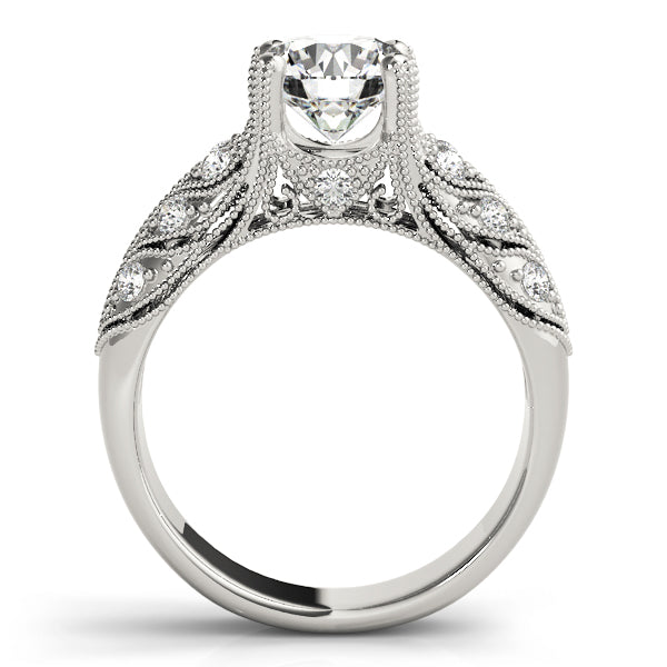 Vintage Inspired Filigree Engagement Ring