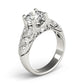 Vintage Inspired Filigree Engagement Ring