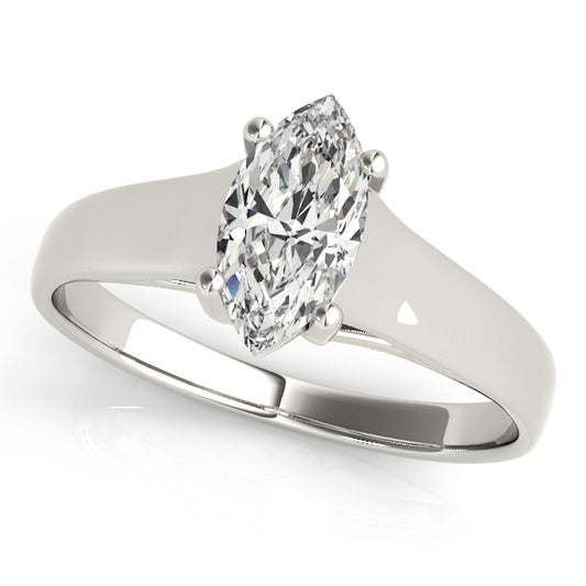 Solitaire Trellis Engagement Ring