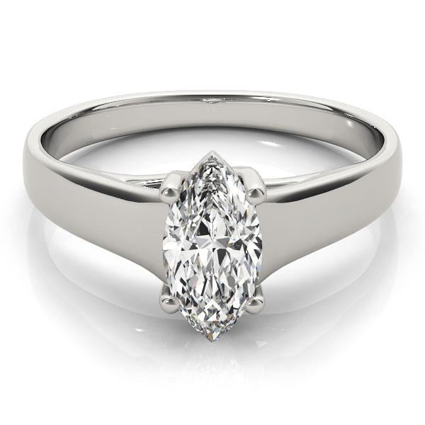 Solitaire Trellis Engagement Ring