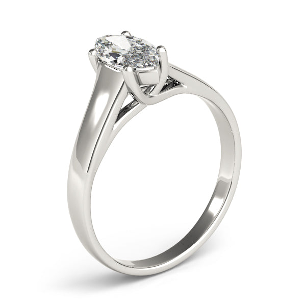 Solitaire Trellis Engagement Ring