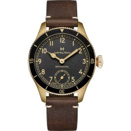 Hamilton Khaki Aviation Pilot Pioneer Mechanical Bronze 43mm - Dial color:Black - H76709530