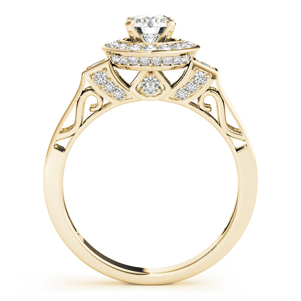 ENGAGEMENT RINGS HALO ROUND