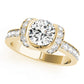 ENGAGEMENT RINGS SINGLE ROW PRONG