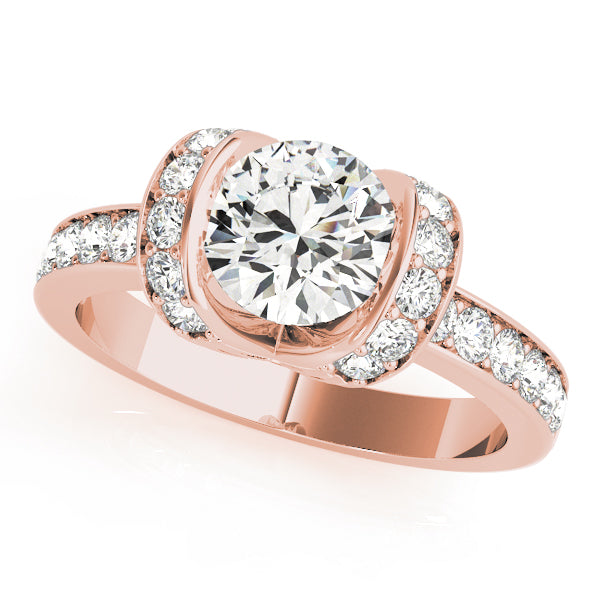 ENGAGEMENT RINGS SINGLE ROW PRONG