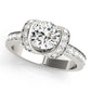 ENGAGEMENT RINGS SINGLE ROW PRONG