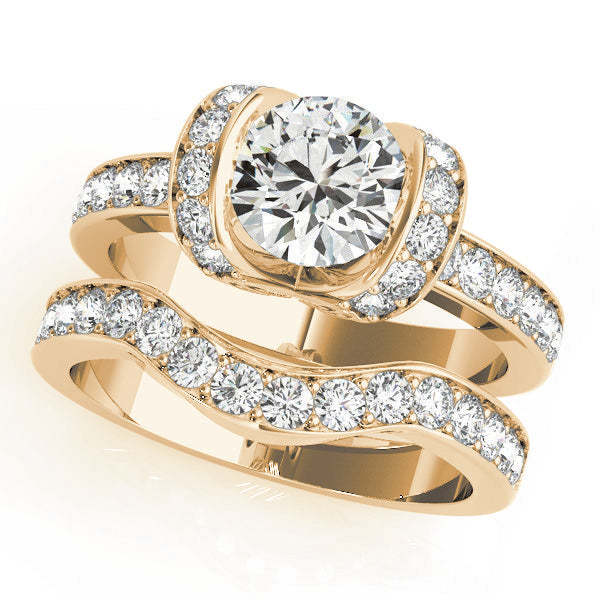 ENGAGEMENT RINGS SINGLE ROW PRONG