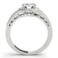 Vintage Multirow Milgrain Halo Engagement Rings