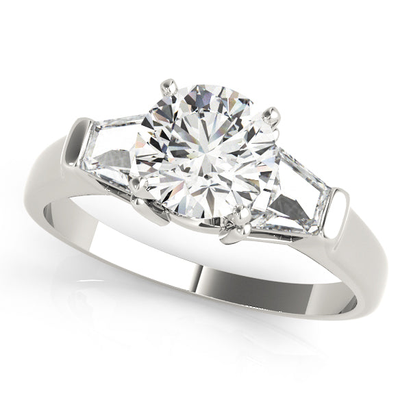 ENGAGEMENT RINGS 3 STONE TRAPS & H