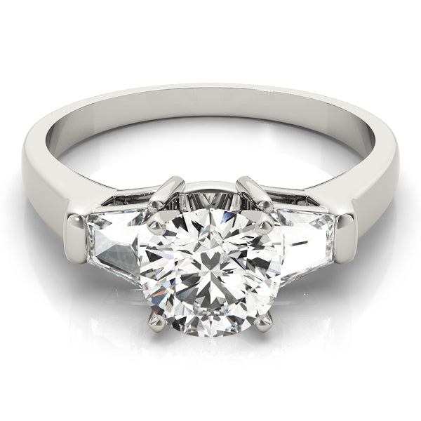 ENGAGEMENT RINGS 3 STONE TRAPS & H
