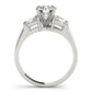 ENGAGEMENT RINGS 3 STONE TRAPS & H