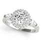 ENGAGEMENT RINGS HALO ROUND