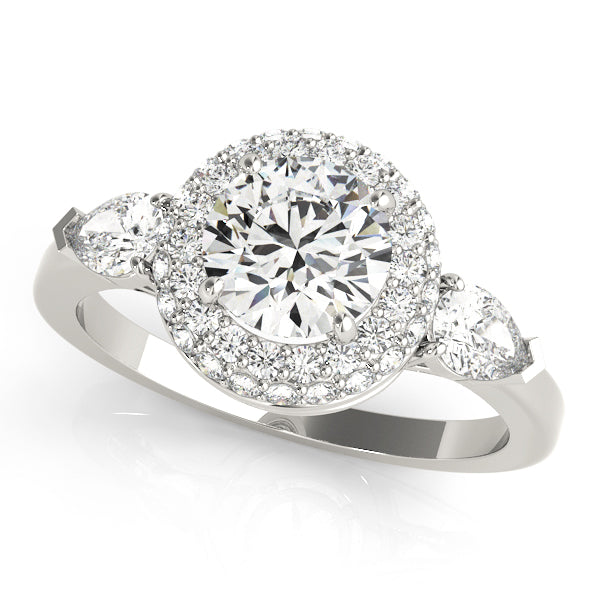 ENGAGEMENT RINGS HALO ROUND