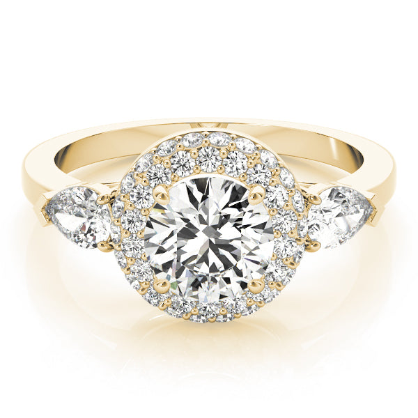 ENGAGEMENT RINGS HALO ROUND