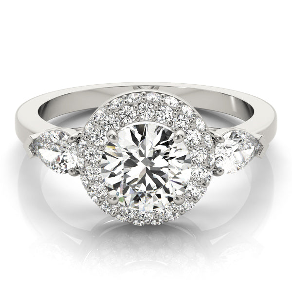 ENGAGEMENT RINGS HALO ROUND