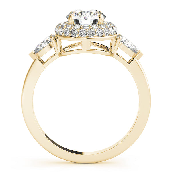 ENGAGEMENT RINGS HALO ROUND