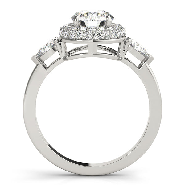 ENGAGEMENT RINGS HALO ROUND