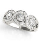 Infinity Twisted Channel Set Engagement Rings